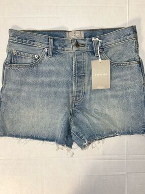 Everlane NWT Relaxed 90’s Short In Vintage Sunbleached Blue Size 28